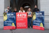 Einreichung der Stadion-Initiative am 2. November