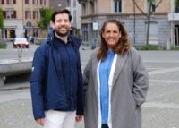 Unternehmer Camilo Antezana und SP-Nationalrätin Jacqueline Badran.